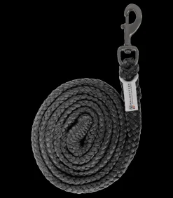 Anbindestrick Plus Karabiner, dunkle Beschläge