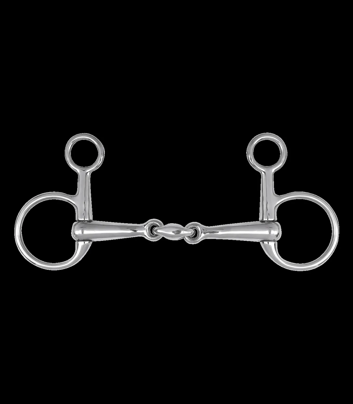 Baucher Gebiss, doppelt gebrochen