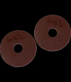 beris Gel-Gebissscheiben, braun, Paar