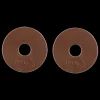 beris Gummi-Gebissscheiben, braun, Paar