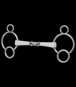 beris 3-Ring Gebiss, doppelt gebrochen