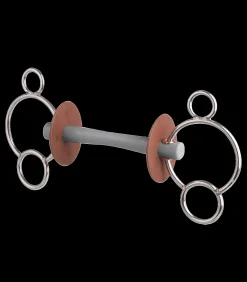 beris 3-Ring Gebiss mit Comfortstange