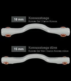 beris 3-Ring Gebiss mit KONNEX Zungenbogen