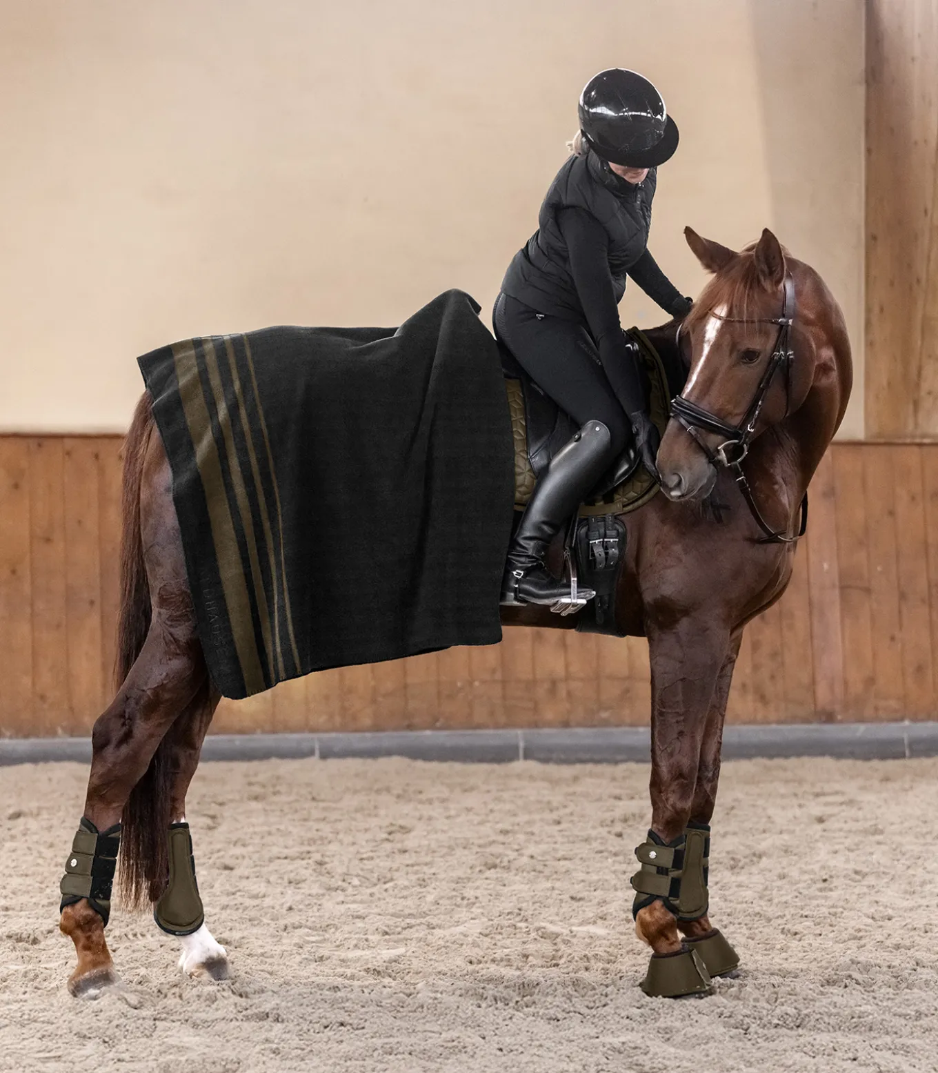 Dicke Fleecedecke Sölden