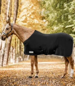 ECONOMIC Fleecedecke mit Kreuzgurten