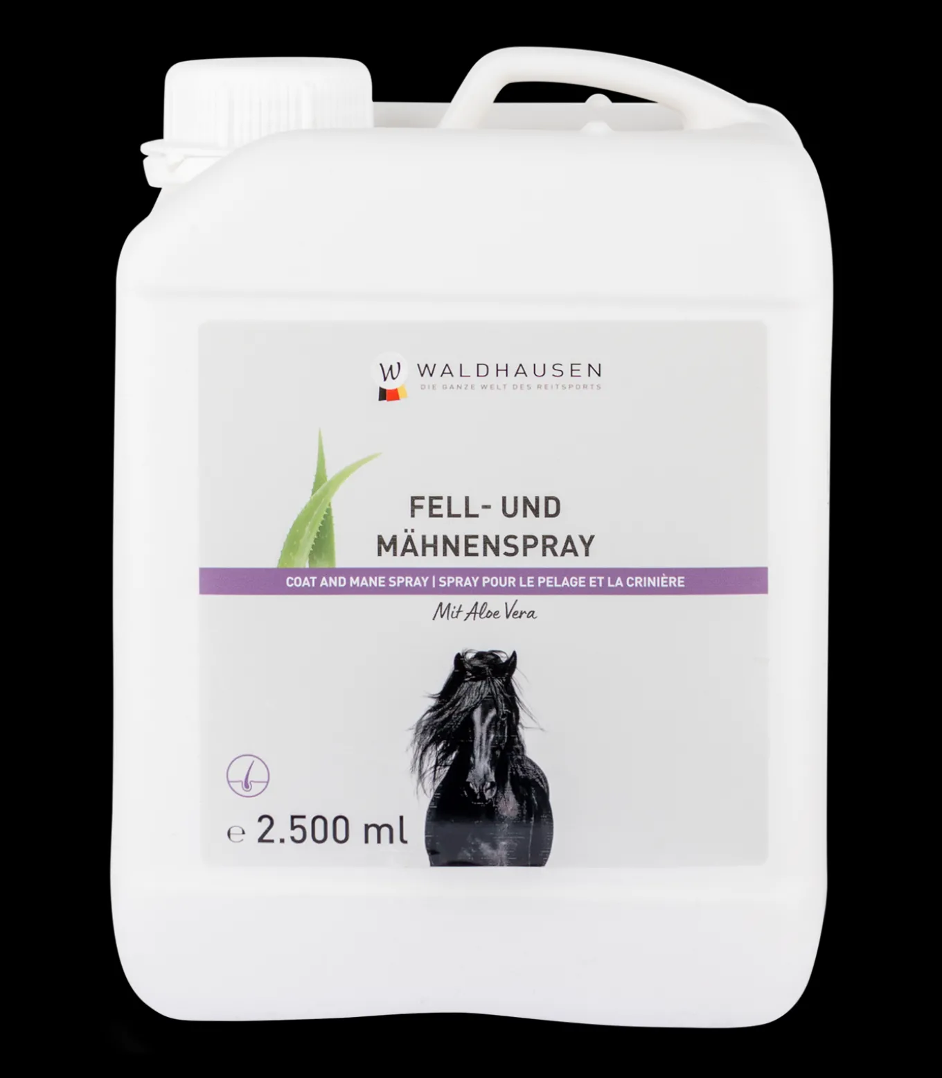 Fell- und Mähnenspray mit Aloe Vera, 2500 ml
