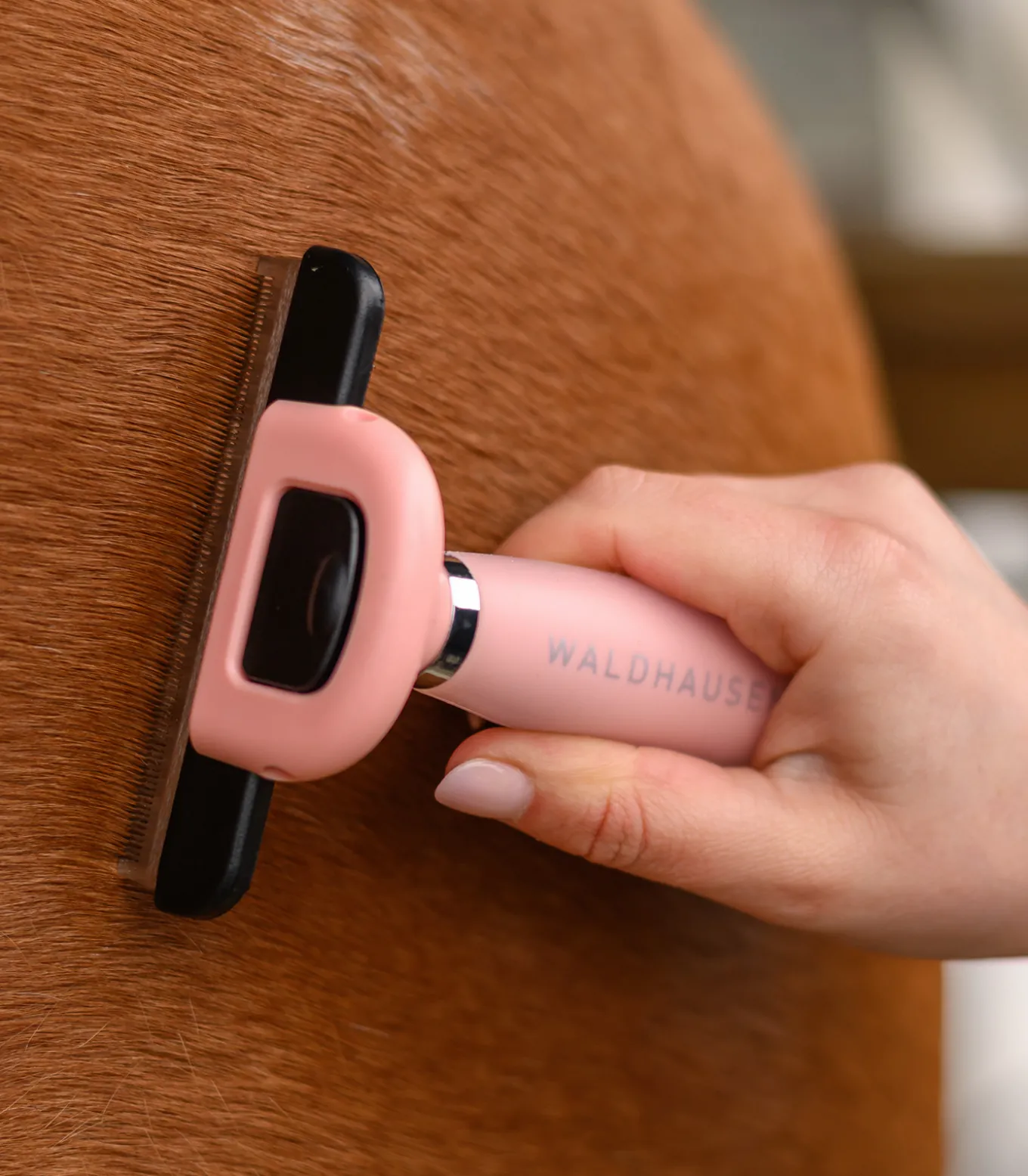 Fellwechselkamm mit Gelgriff, L