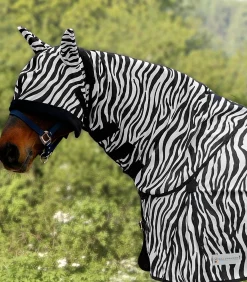 Fliegenhalsdecke Zebra