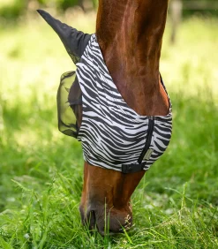 Fliegenmaske Puck Zebra