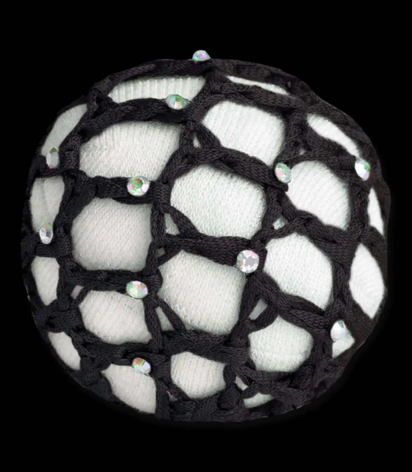 Haarnetze mit Glitzersteinchen