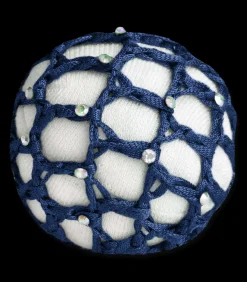 Haarnetze mit Glitzersteinchen