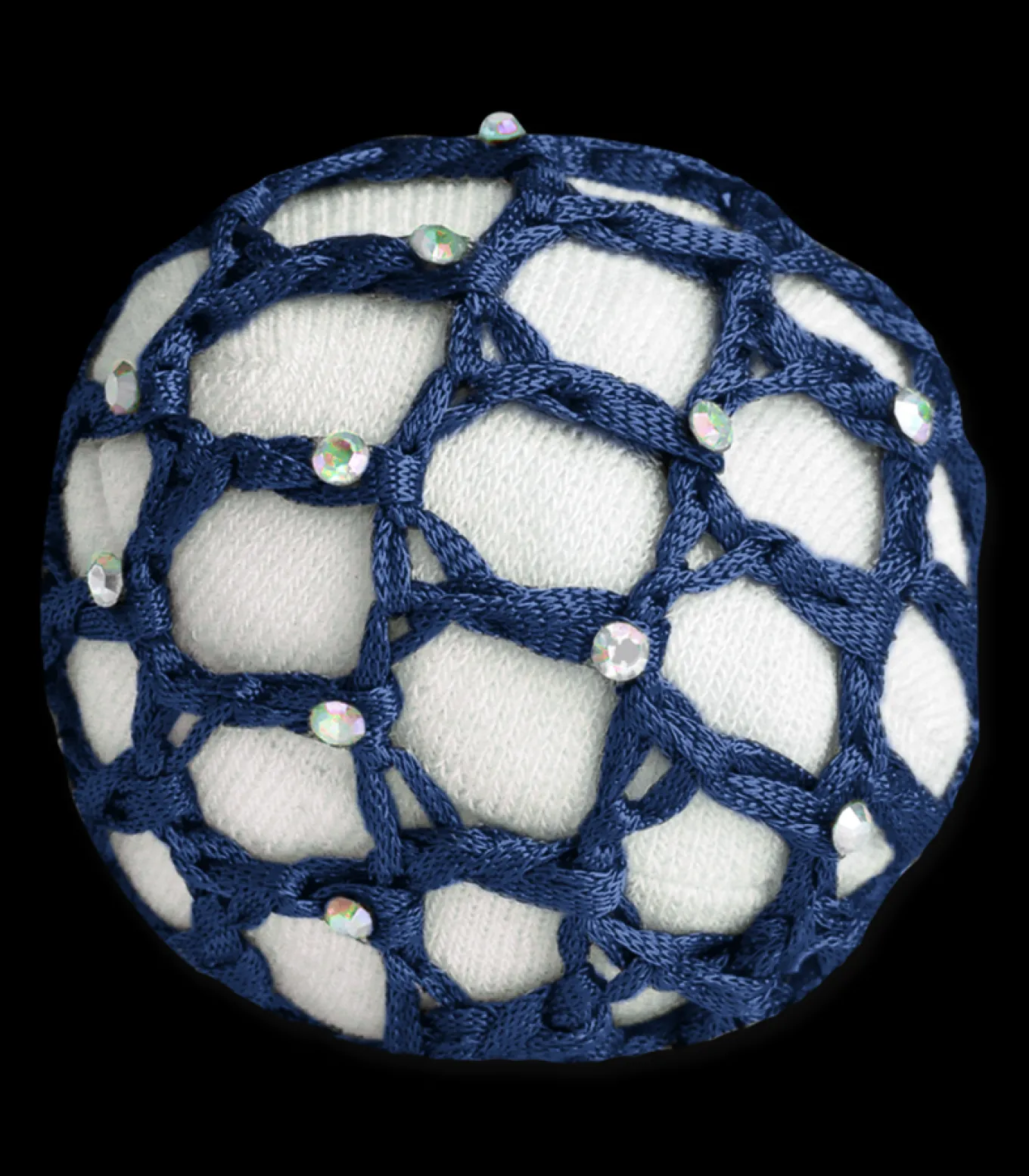 Haarnetze mit Glitzersteinchen