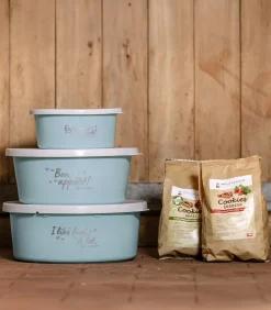 kleine Futterschale mit Deckel