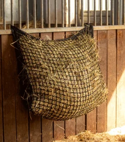 Knotenloses großes Heunetz rechteckig