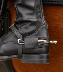 Leder Sporenschutz, Paar