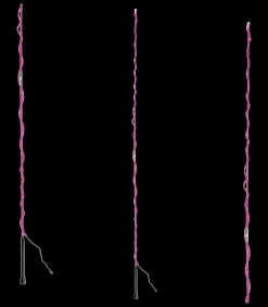 Longierpeitsche, zerlegbar, ohne Wirbel