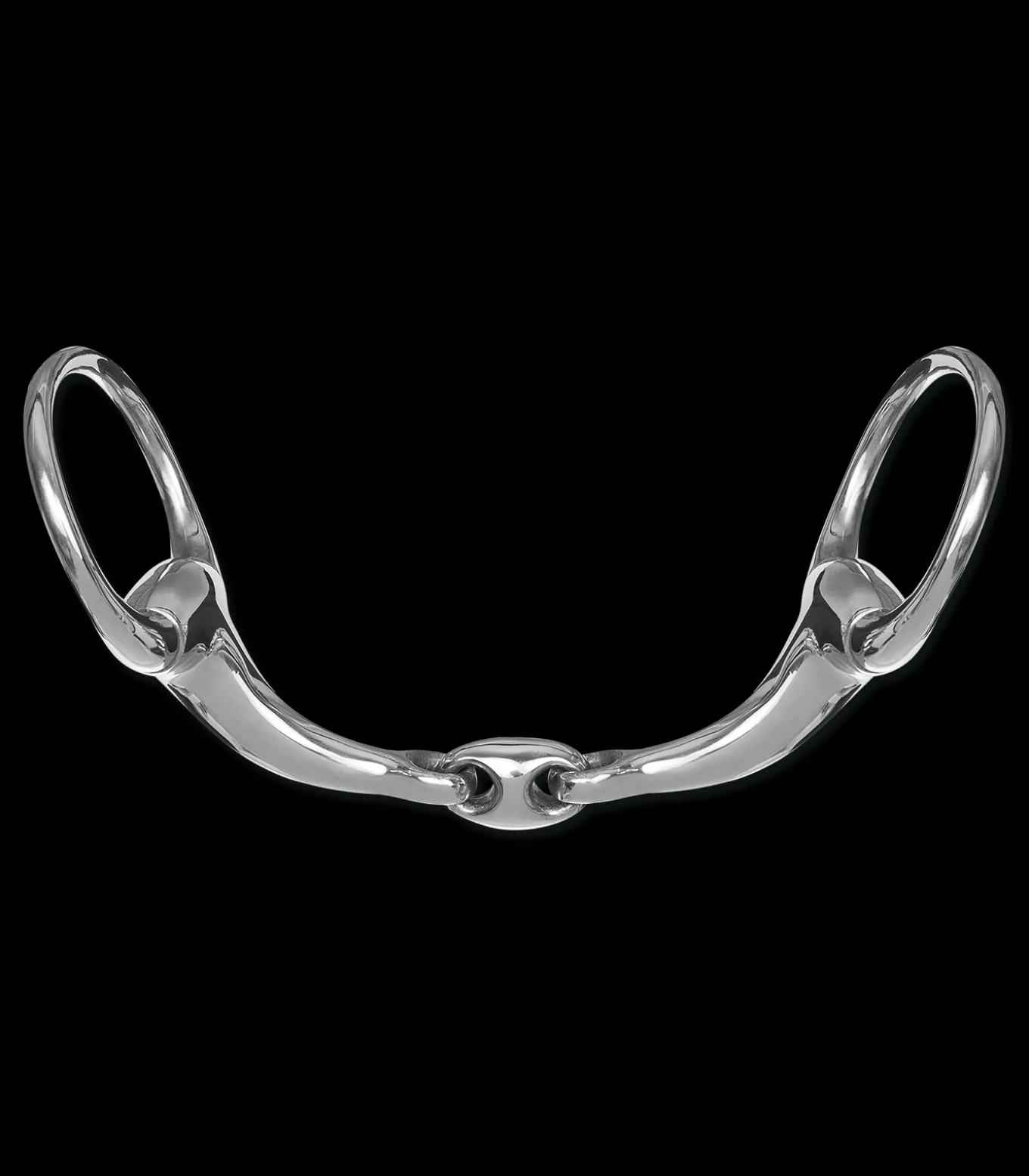 Olivenkopfgebiss anatomisch, doppelt gebrochen