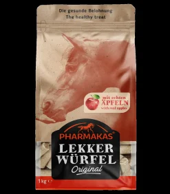 Pharmakas® Lekkerwürfel Apfel, 1 kg