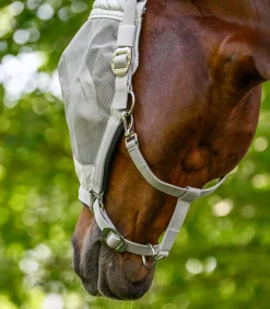 PREMIUM Fliegenmaske mit Halfter