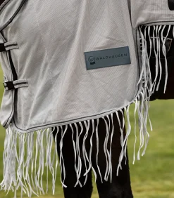 PROTECT Fliegenausreitdecke mit Fransen