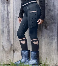 Reitsocken Glitter, Kids