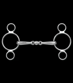 3-Ringtrense doppelt gebrochen, massiv