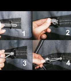 Safe-Gum, 6er Set für Karabiner