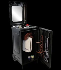 Sattelbox auf Rollen, Kunststoff