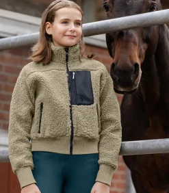 Teddy Fleece Jacke Alba, Teens