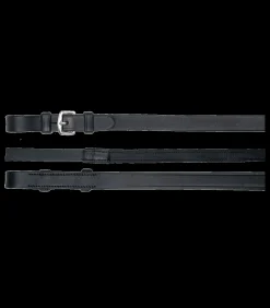 Waldhausen Gummi-Lederzügel ohne Stege